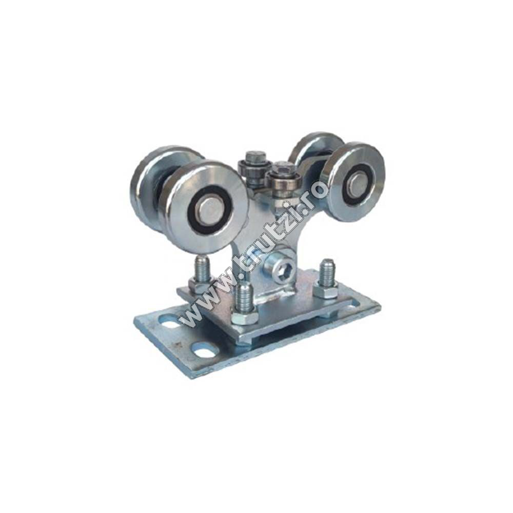 Imagine sistem cu 4 role 68mm poarta autoportanta 500kg, 6m