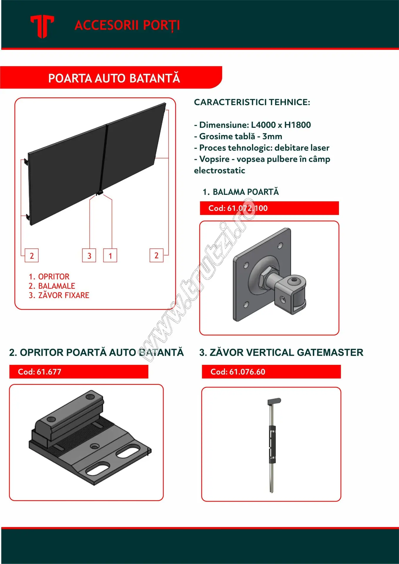 Poartă auto batantă LS.02.604.03