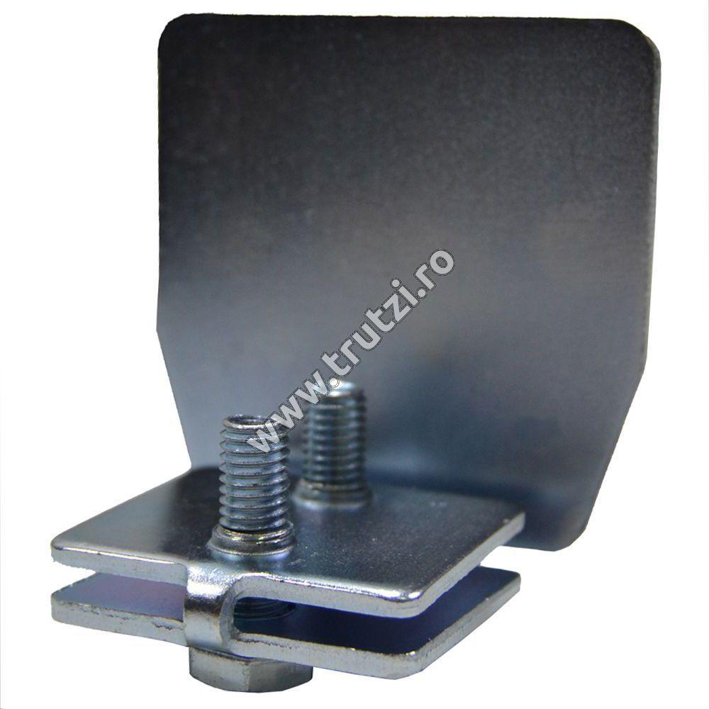 Imagine opritor capat pentru usi suspendate, a-70mm, h-60mm, b-45mm, l-40mm, s-3mm