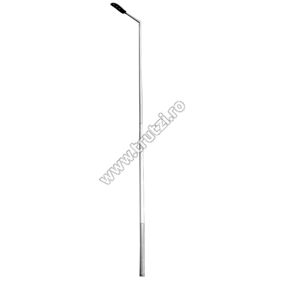 Imagine brat simplu pentru stalp iluminat stradal, l=0,8m, zincat