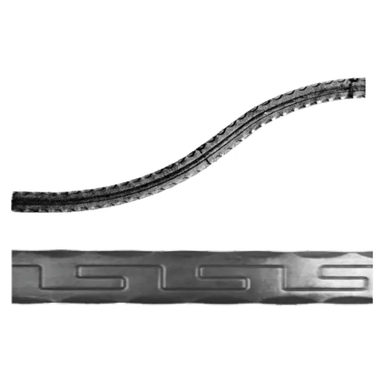 Arcadă ” Omega” PA stg sect 30x4mm amprentat grecesc, H: 250-300, L: 2000 3932034