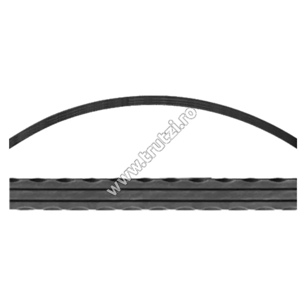 Imagine arcada "semicerc" plasa gard sect. 30x5mm amprentat dungi, h 230, l 2000