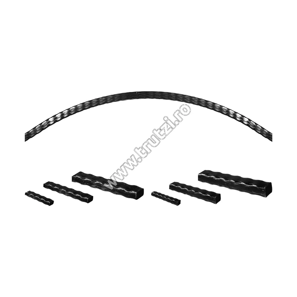 Imagine arcada "semicerc" sect 40x20x2mm, h: 250-300 mm, l: 4000 mm