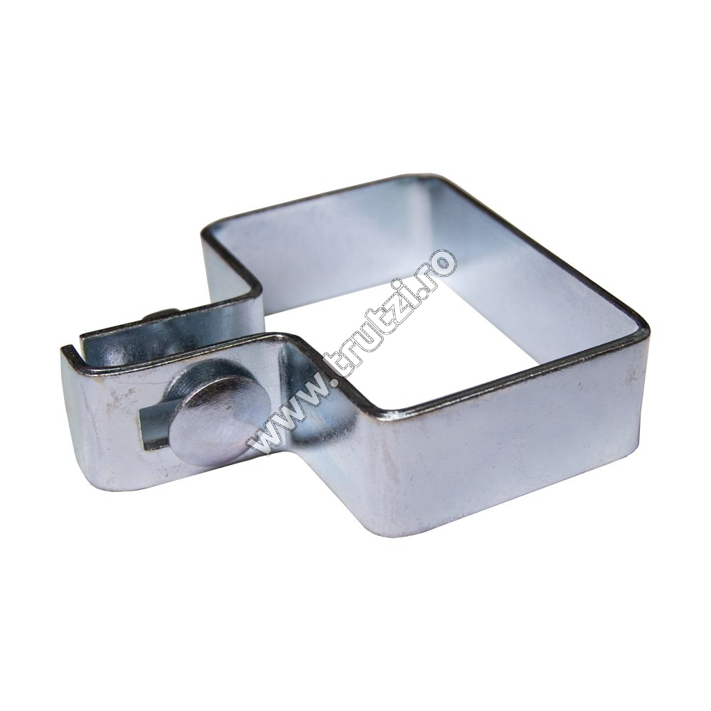 Imagine brida fixare capat panouri bordurate pentru stalpi rectangulari 60x40