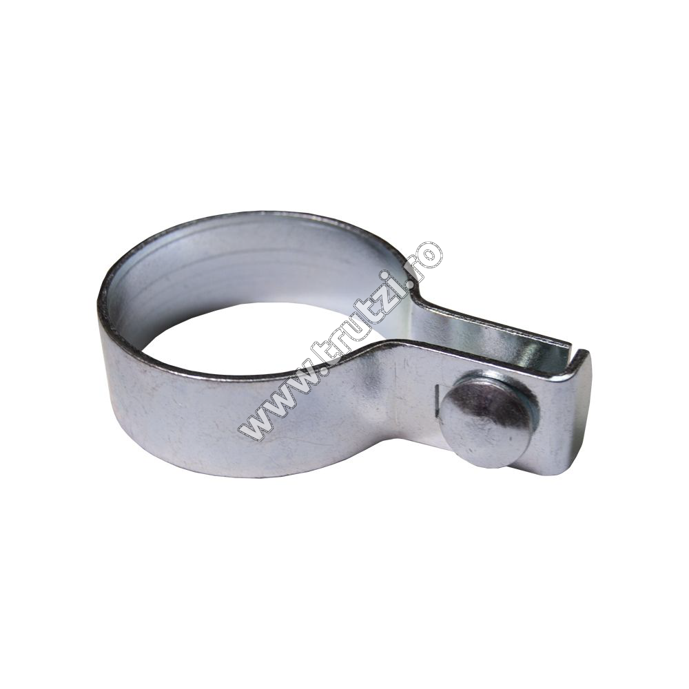 Imagine brida fixare capat panouri bordurate stalpi rotunzi 48.3