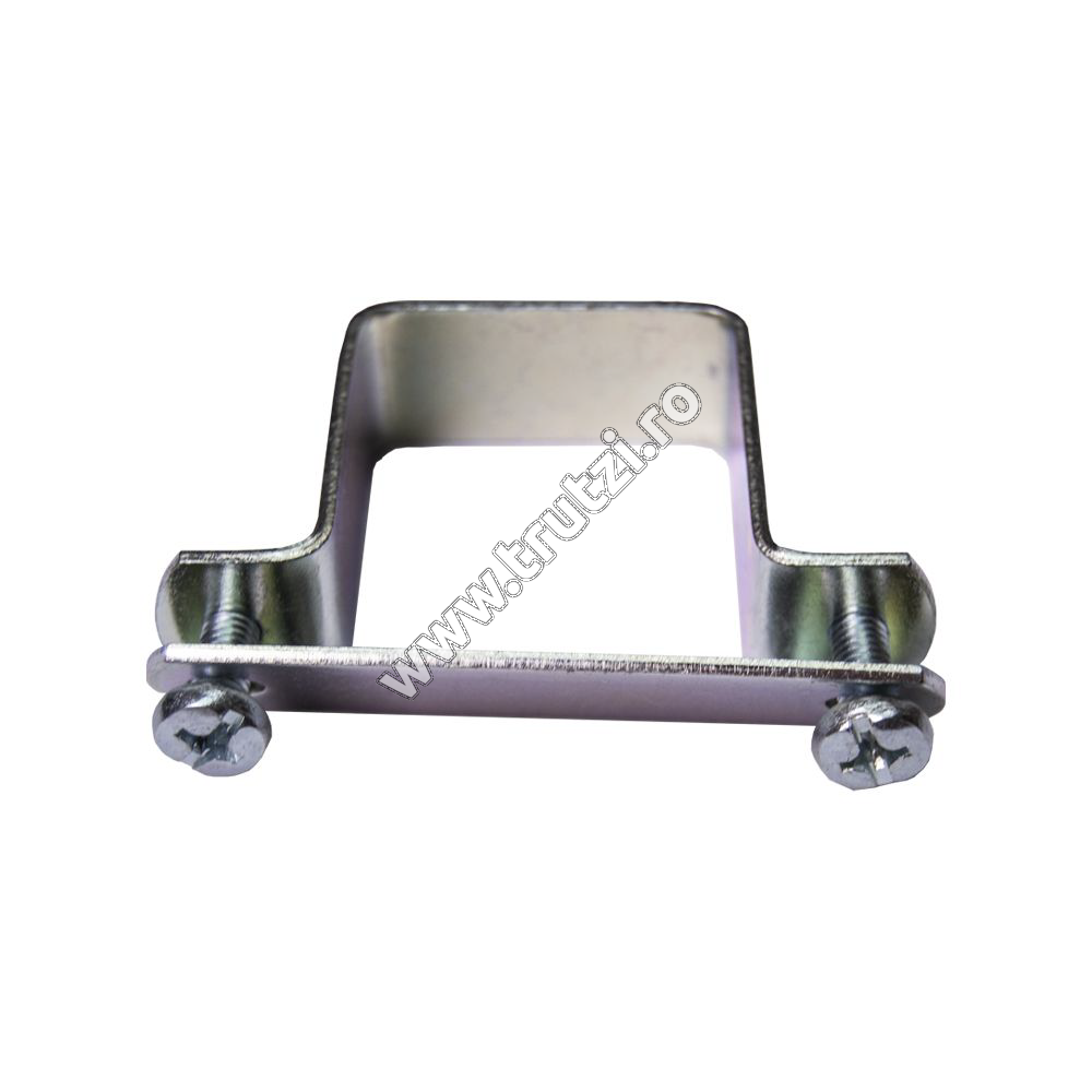 Imagine brida pentru prindere panouri bordurate din banda pentru stalpi rectangulari 40x40