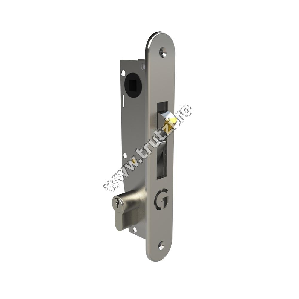 Imagine broasca cu sild gatemaster cu maner ornamental, pentru profil 40mm, ml4fco
