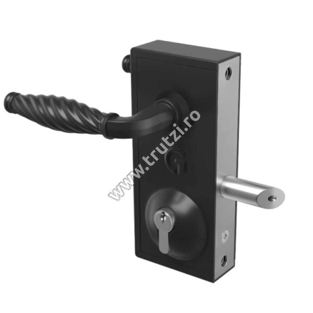 Imagine broasca gatemaster pentru profil 40-60mm cu maner traditional, bld4060t