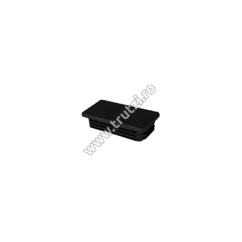 Imagine capac dreptunghiular din plastic baza 40x20mm