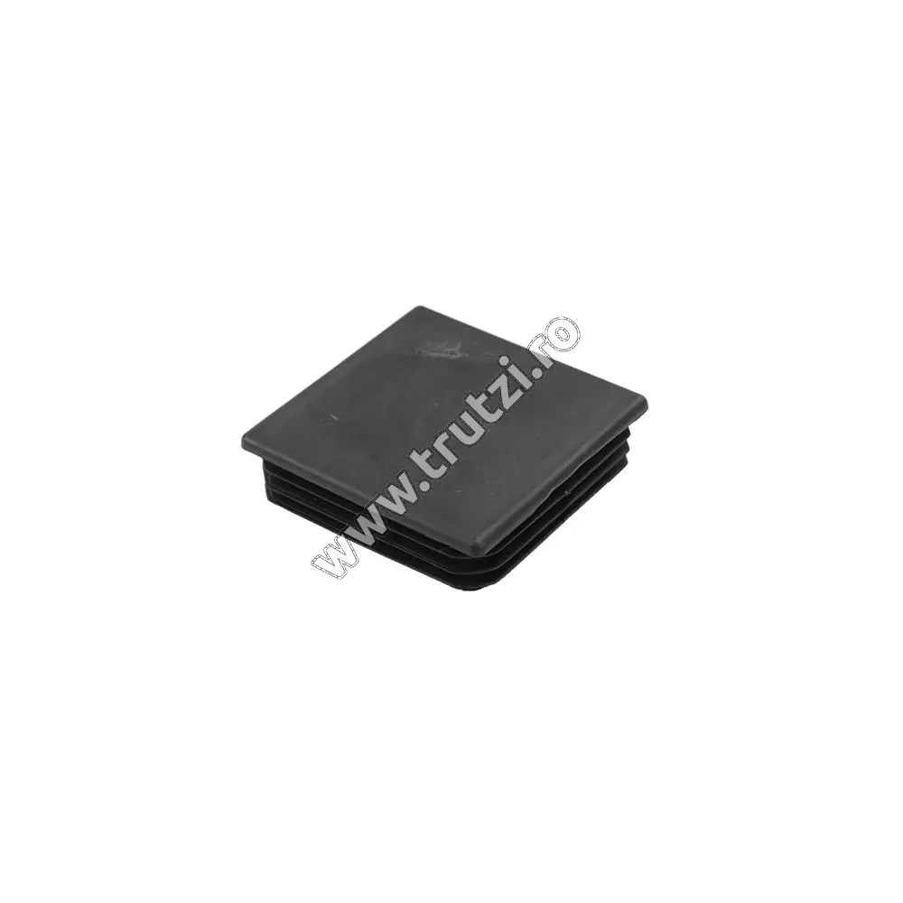 Imagine capac patrat din plastic baza 80x80mm