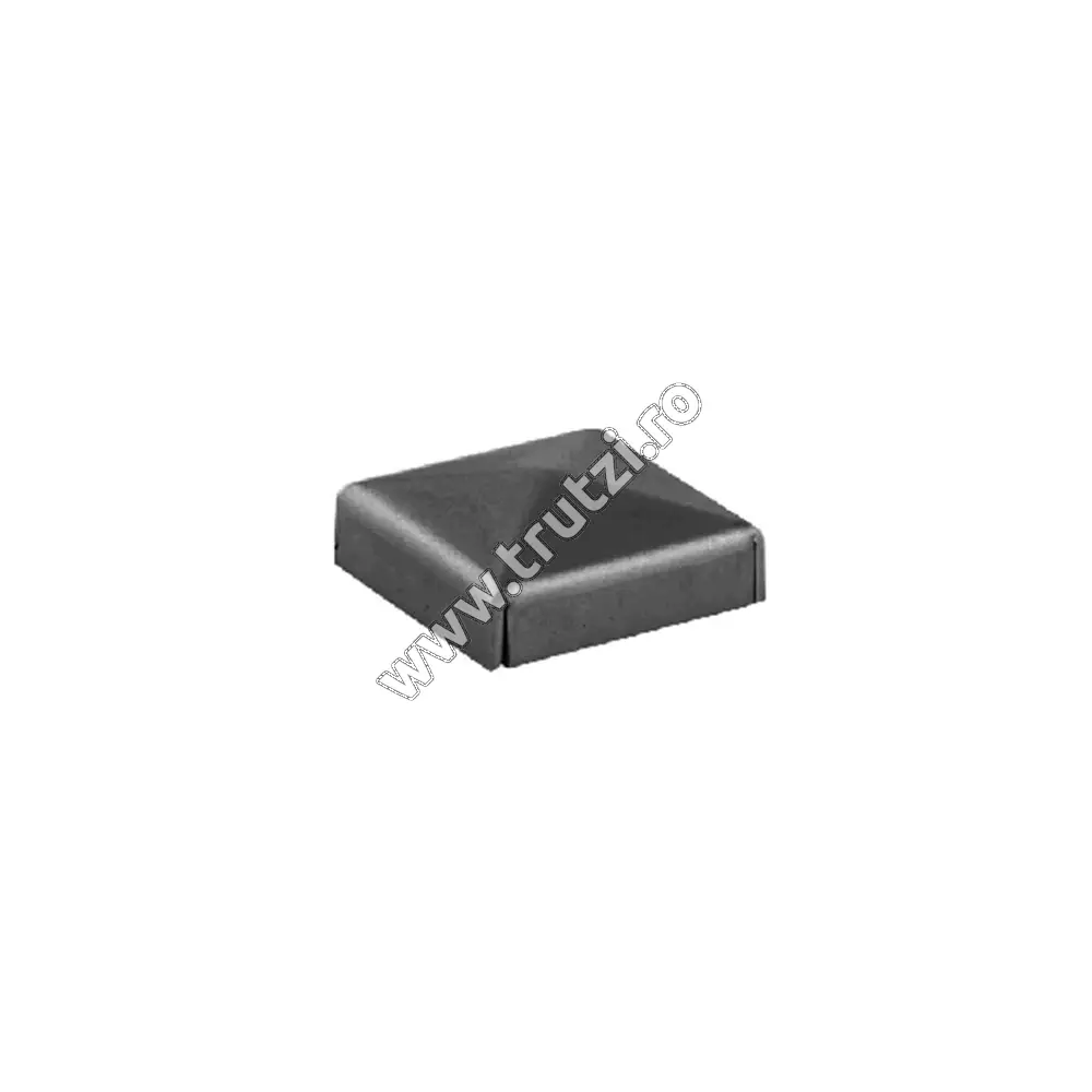 Imagine capac patrat din tabla baza 80x80mm, gr. 1mm