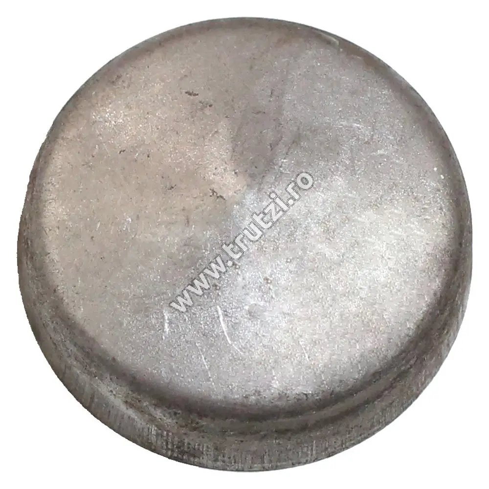 Imagine capac rotund din tabla baza fi 38mm, gr. 1mm