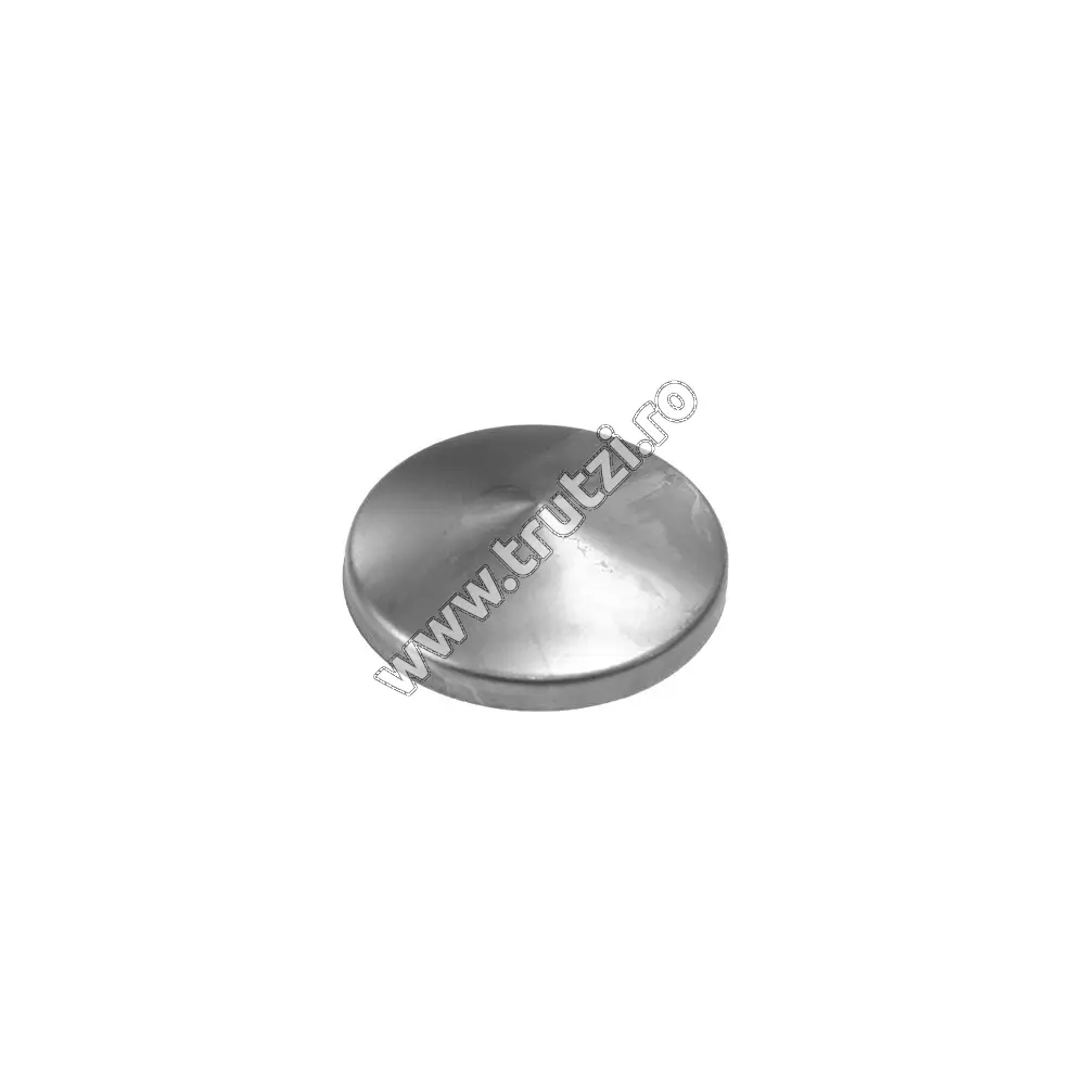 Imagine capac rotund din tabla  baza fi 76mm, gr. 1mm