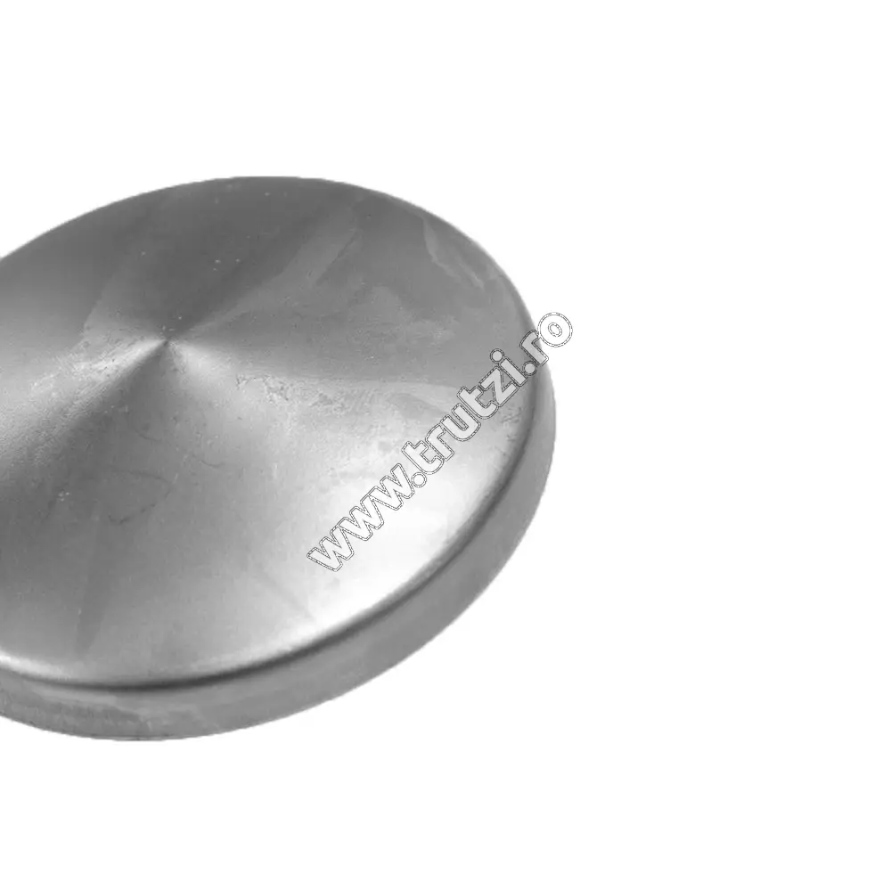 Capac rotund din tablă bază fi 76mm, gr. 1mm