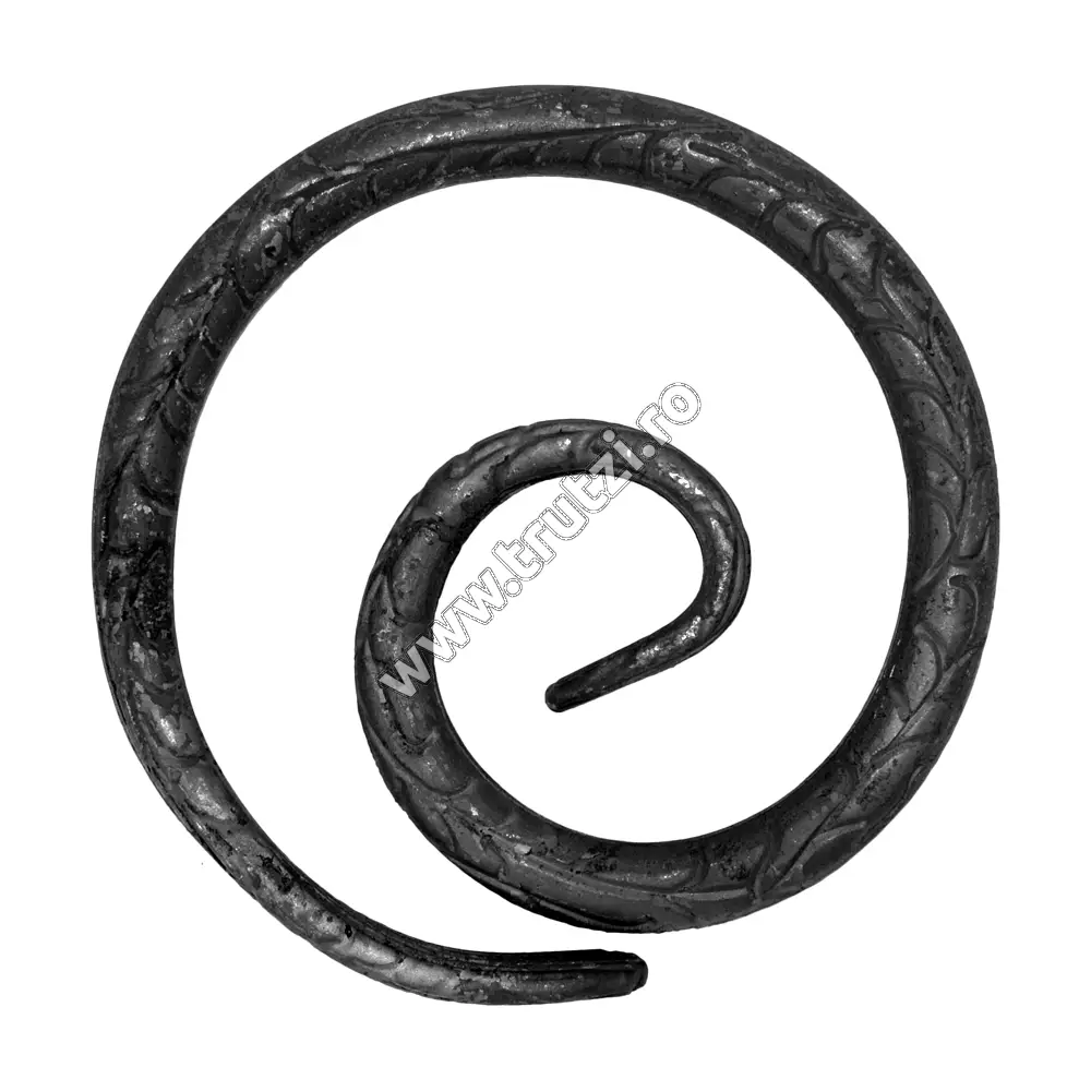 Imagine cerc melcat sect. fi 14mm amprentat spic, diametru fi 120mm