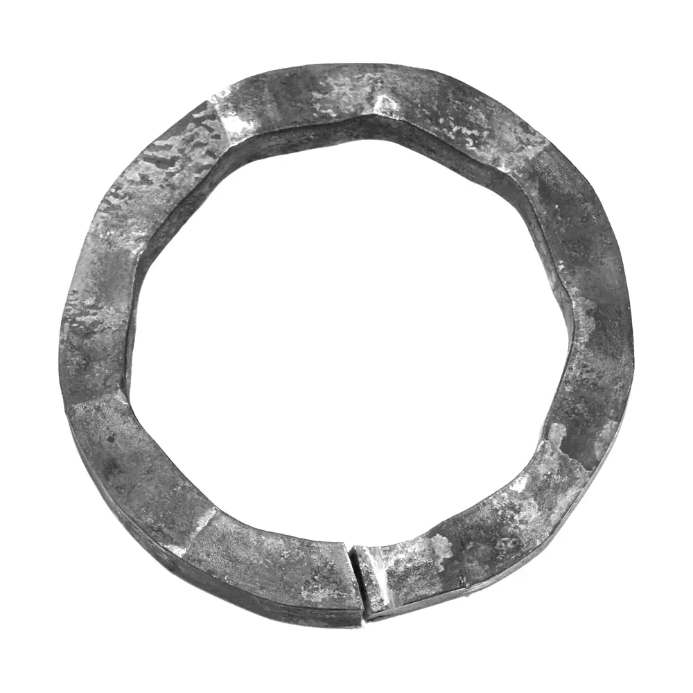 Cerc sect. 12x12mm amprentat scoarță, diametru fi 100mm 1136004