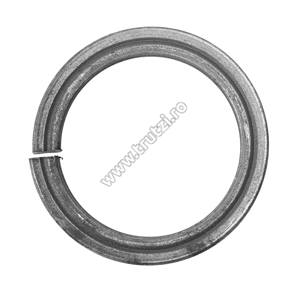 Imagine cerc sect. 12x12mm canelat, diametru fi 100mm