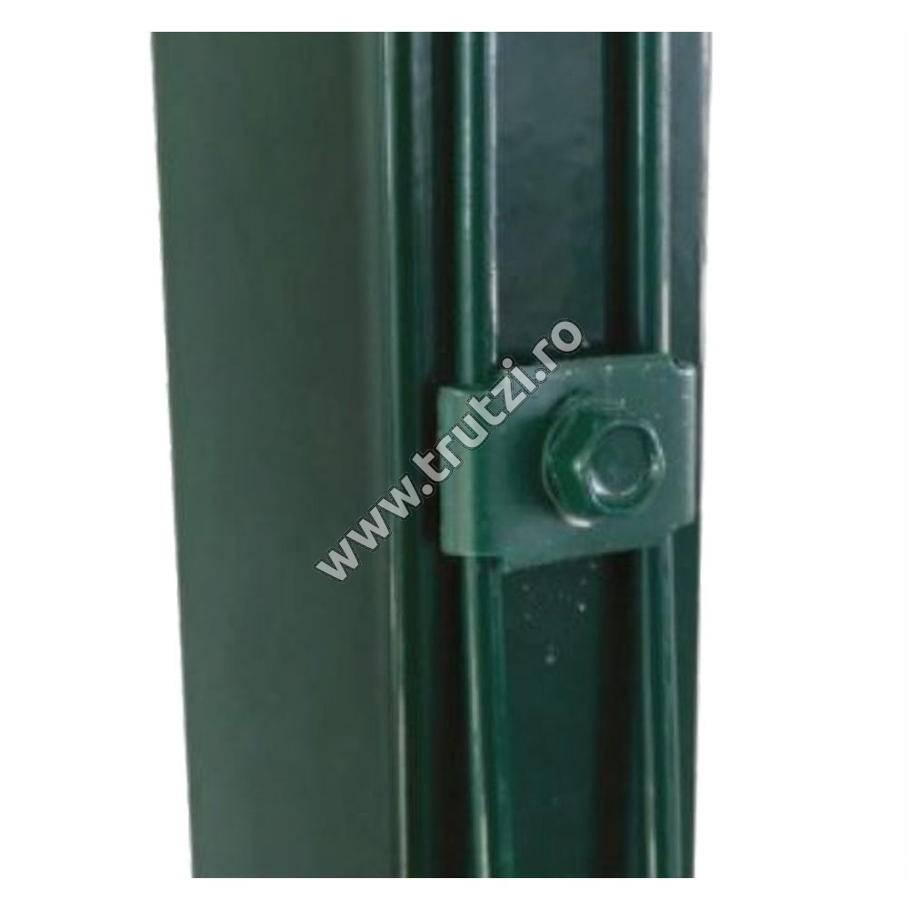 Clemă pentru prindere panouri bordurate M6.3x25mm, verde RAL 6005
