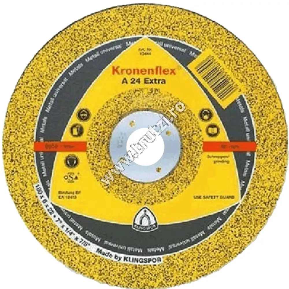 Imagine disc abraziv klingspor pt. polizat 125x6.0mm