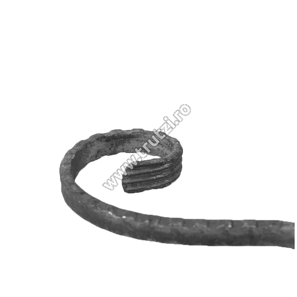 Element acoladă sect. 12x5mm amprentat cant, H 250mm, L 100mm