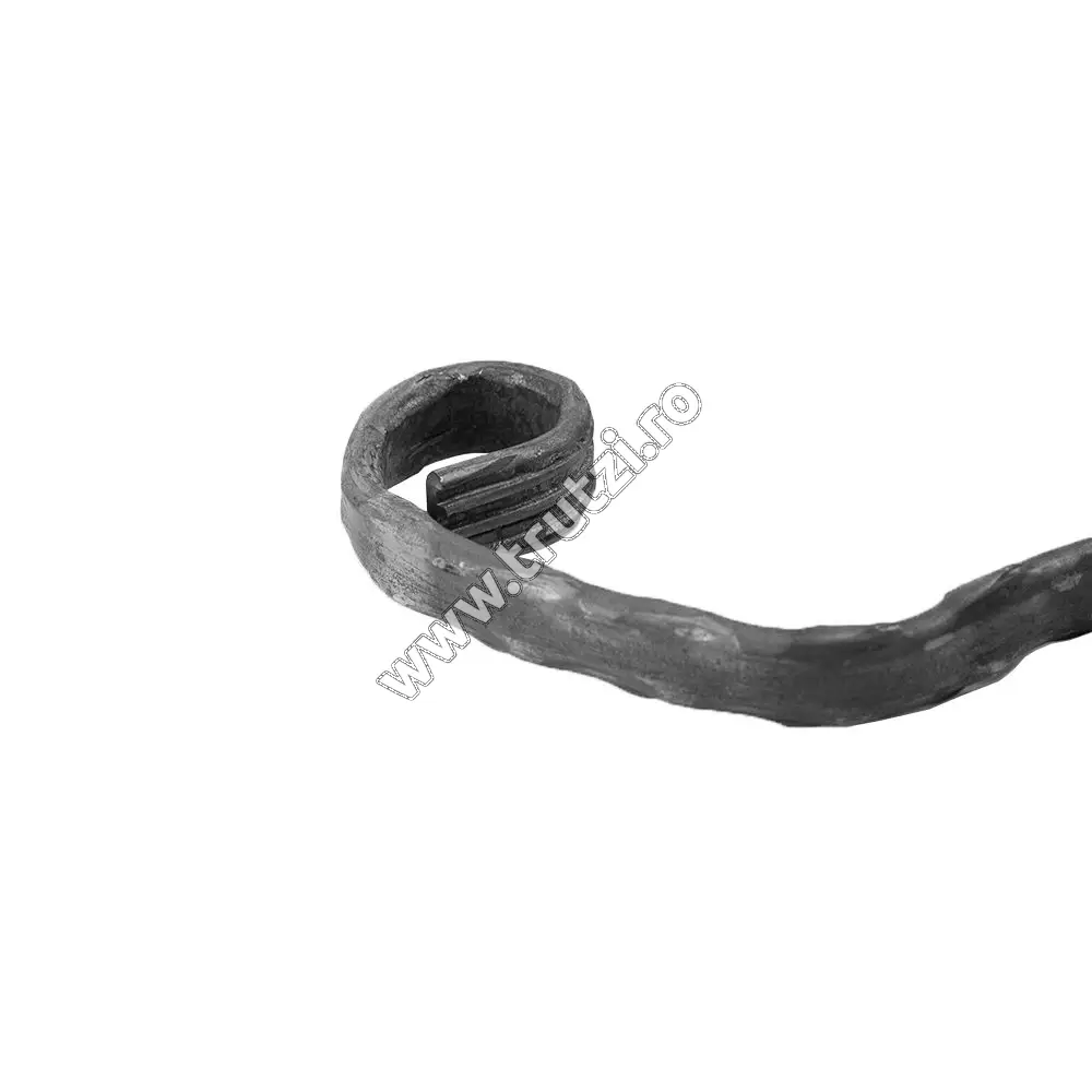 Element acoladă sect. 12x5mm amprentat, H 260mm, L 60mm