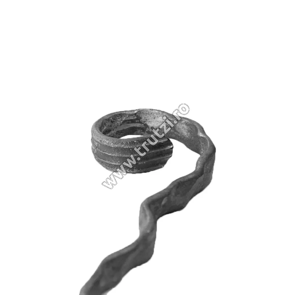 Element acoladă sect. 12x5mm amprentat, H 260mm, L 75mm