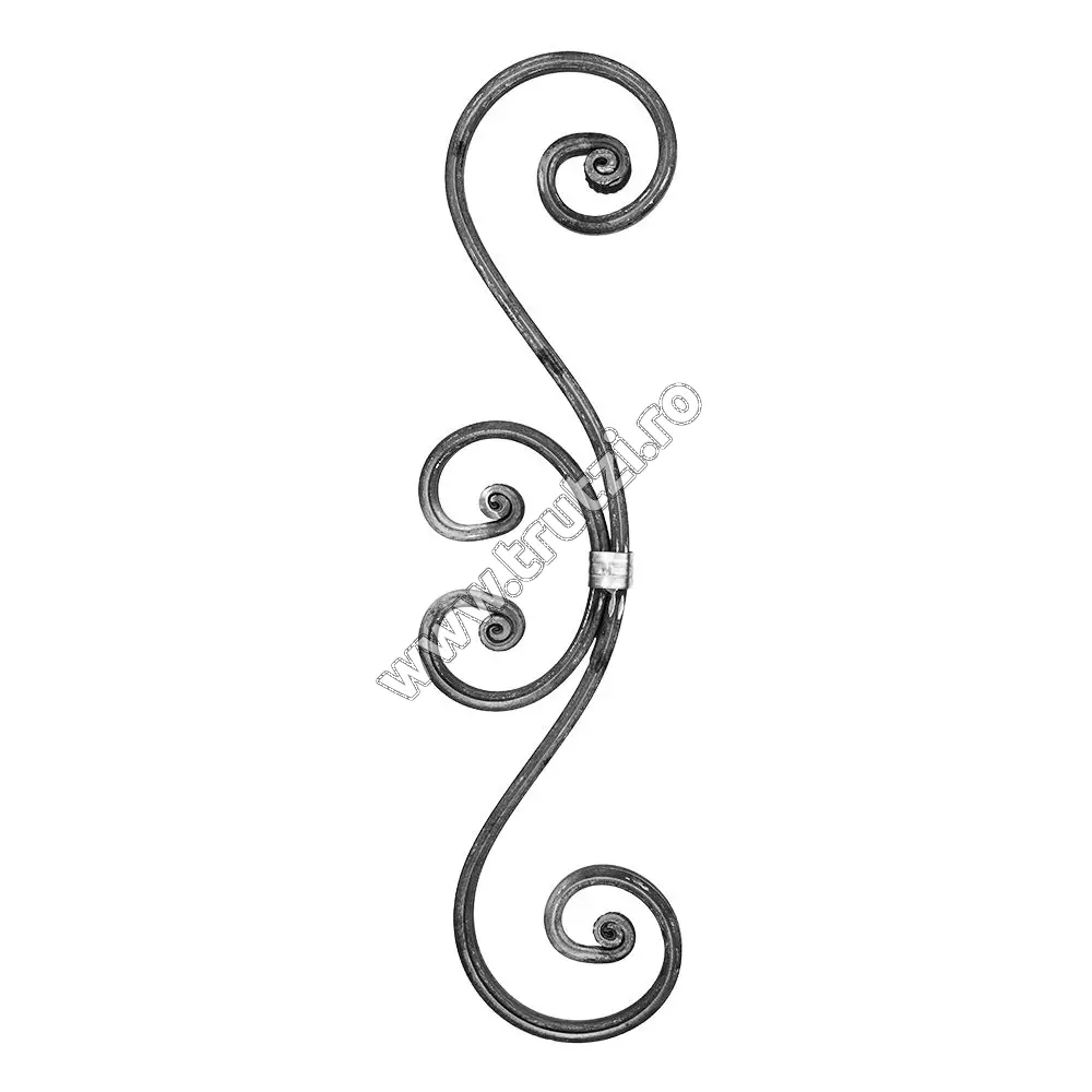 Imagine element acolada sect. 16x8mm canelat, h 450mm, l 100mm