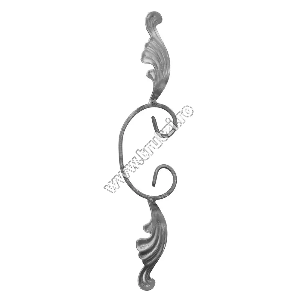 Imagine element "c" cu frunza sect. 12x5mm, h 300mm, l 75mm