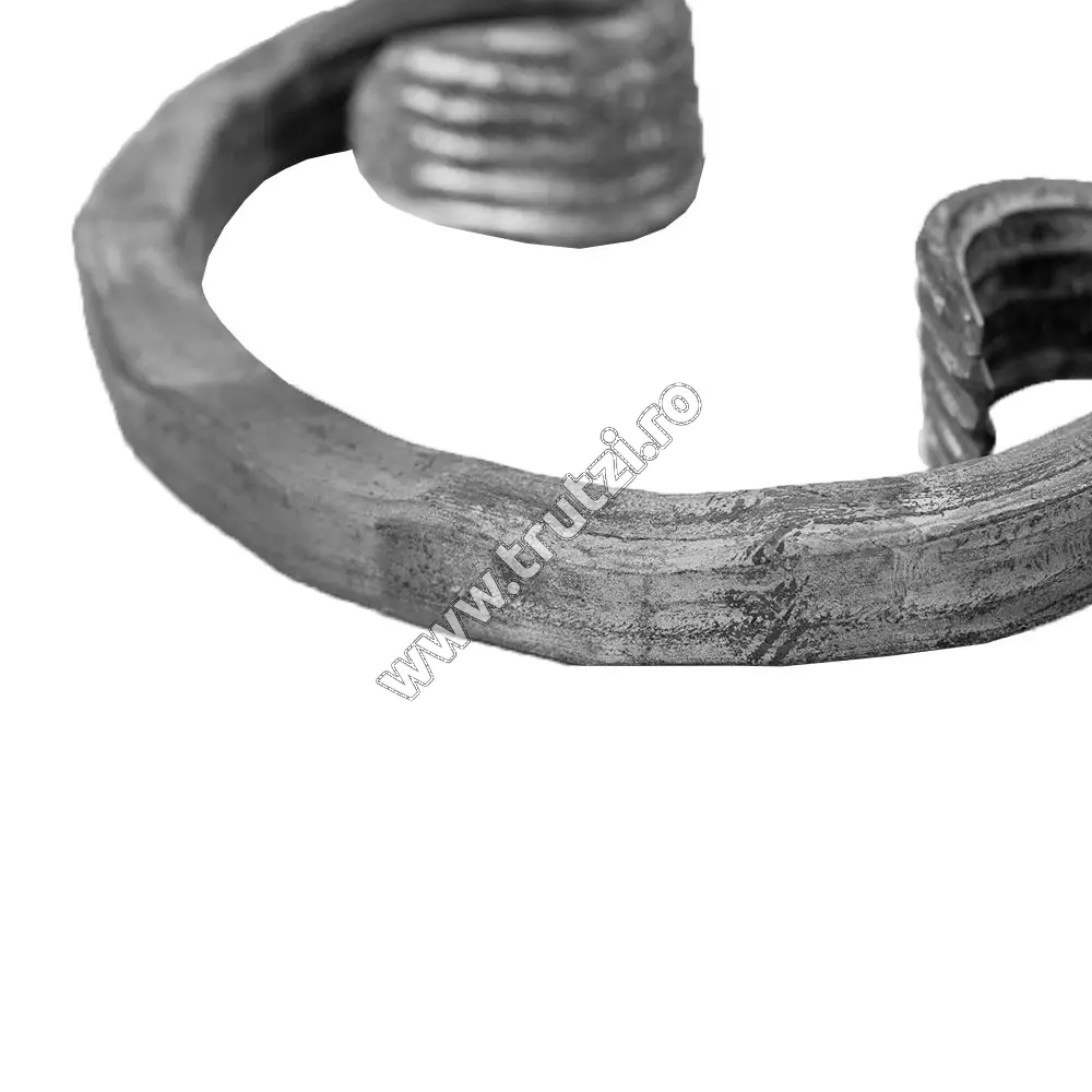 Element “C” sect 12×12 mm amprentat batut, H: 120mm, L:80mm