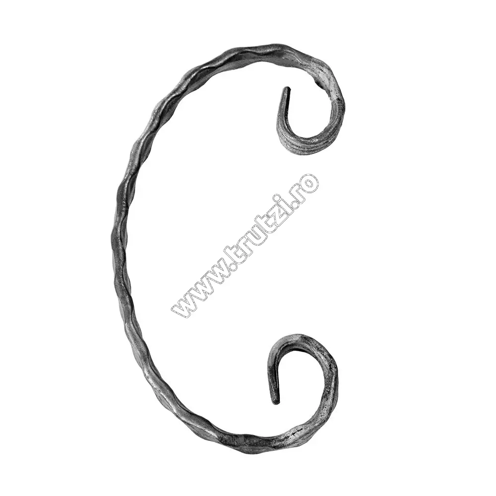 Imagine element "c" sect. 12x5mm amprentat, h 120mm, l 70mm