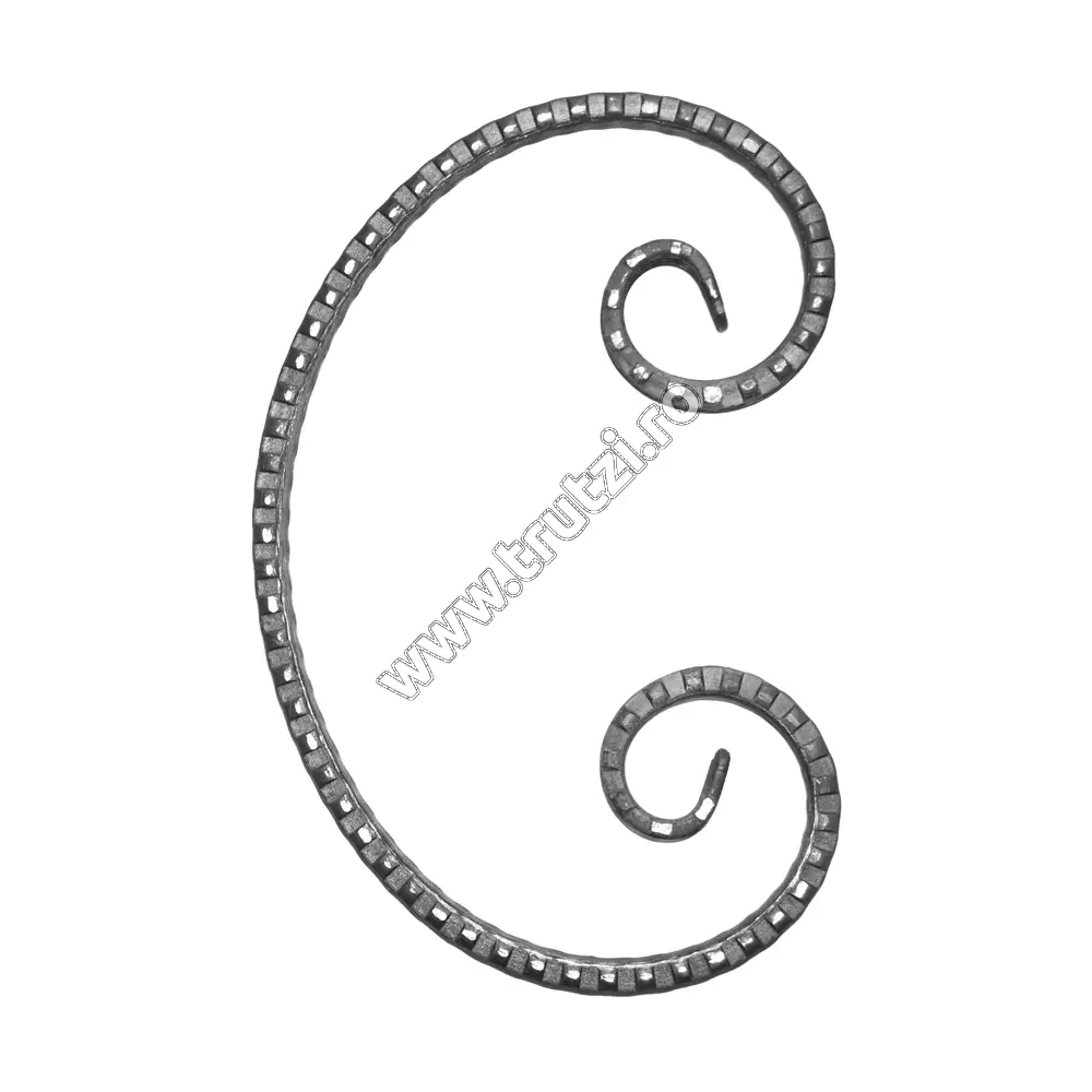 Imagine element "c" sect. 16x6mm amprentat cant, h 250mm, l 160mm