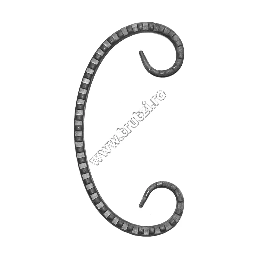Imagine element "c" sect. 16x8 mm amprentat cant, h 170mm, l 90mm