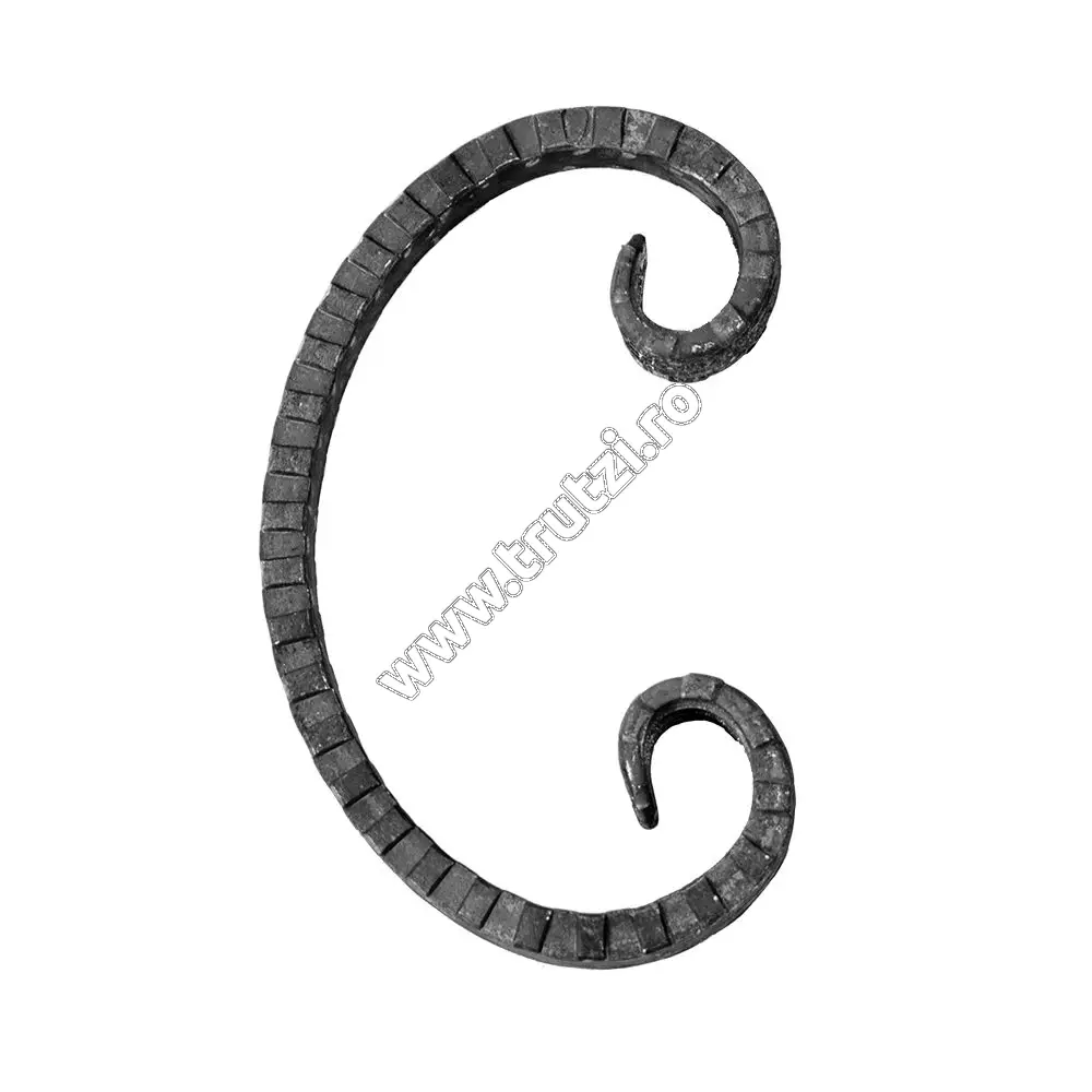 Imagine element "c" sect. 16x8mm amprentat cant, h 95mm, l 60mm
