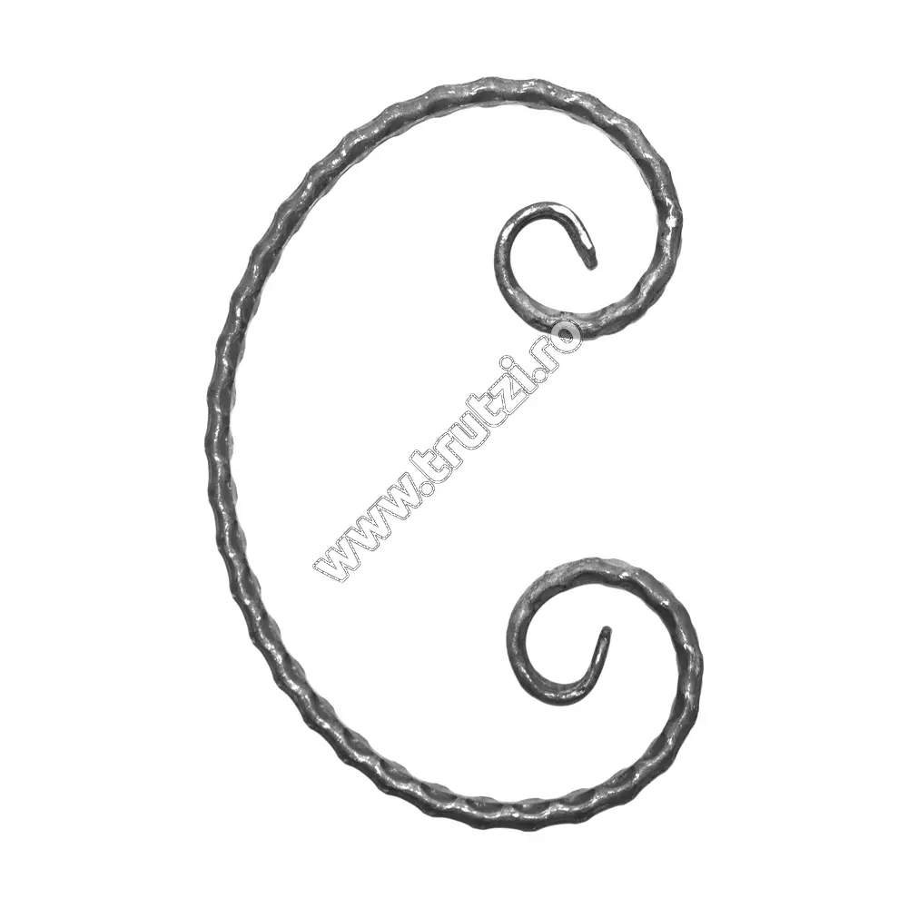 Imagine element "c" sect. 16x8mm amprentat, h 250mm, l 160mm