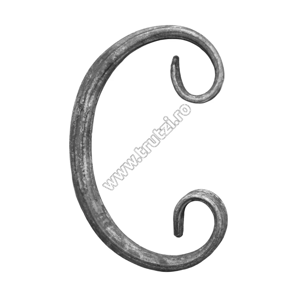 Imagine element "c" sect. fi 12mm amprentat scoarta, h 120mm, l 80mm