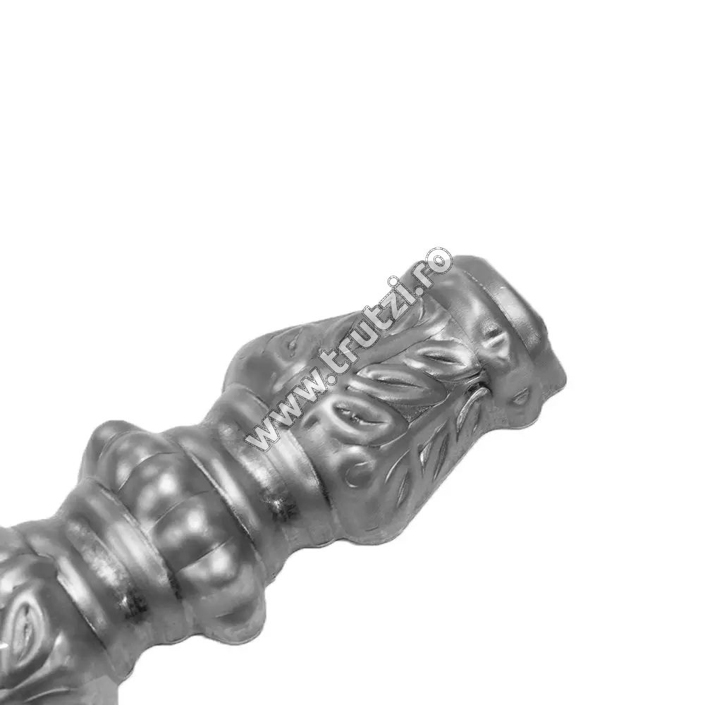 Element de mijloc din tablă interior 14x14mm, H 126mm, L 40mm, gr. 1mm