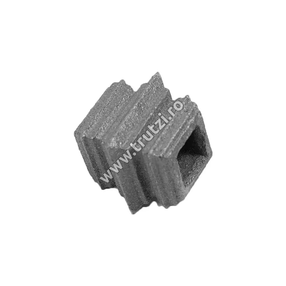 Element de mijloc turnat gaură 12x12mm, H 41mm, L 39mm