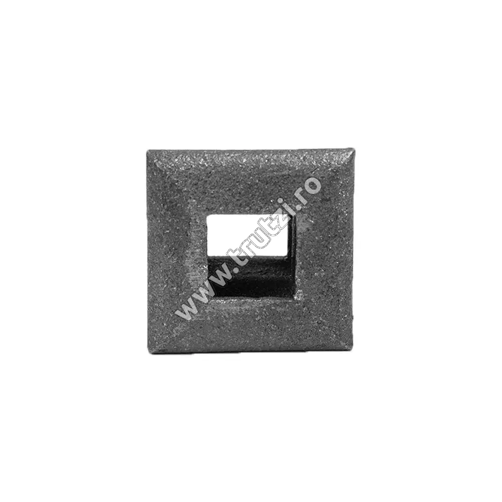 Imagine element de mijloc turnat gaura 16x16mm, h 37mm, l 36mm