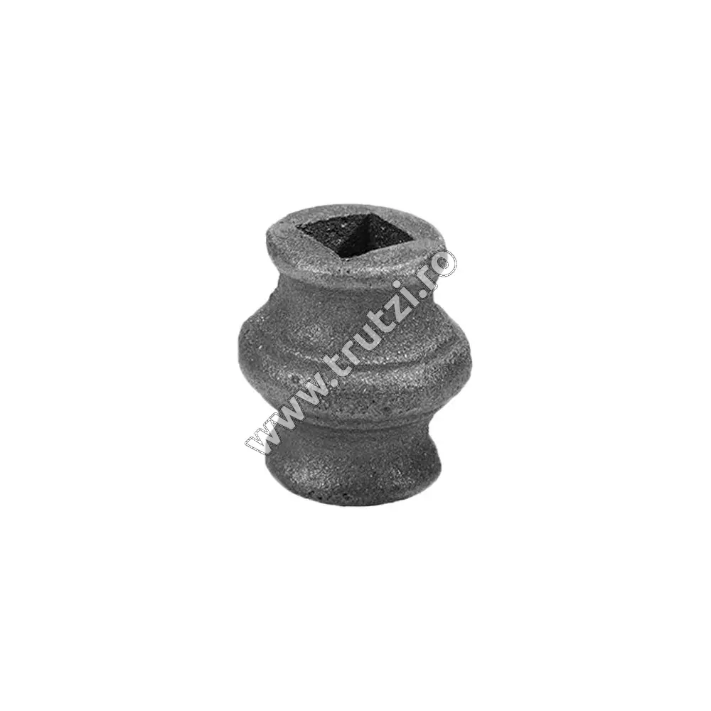 Imagine element de mijloc turnat gaura 16x16mm, h 43mm, l 41mm