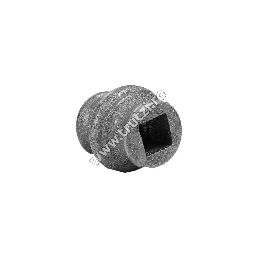 Element de mijloc turnat gaură 16x16mm, H 43mm, L 41mm