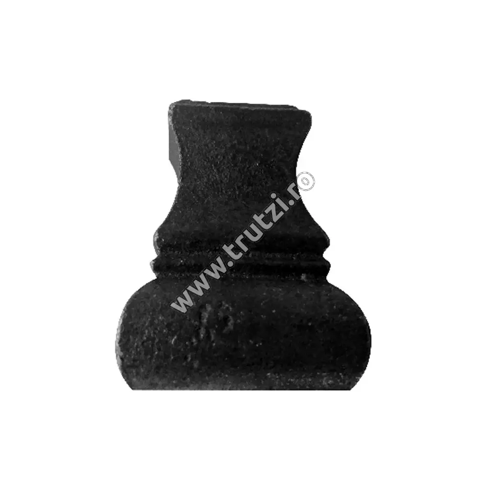 Imagine element de mijloc turnat gaura 16x16mm, h 45mm, l 38mm