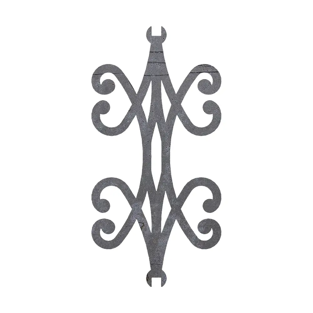 Imagine element decorativ decupat din tabla h 325mm, l 160mm, gr. 5mm 54504
