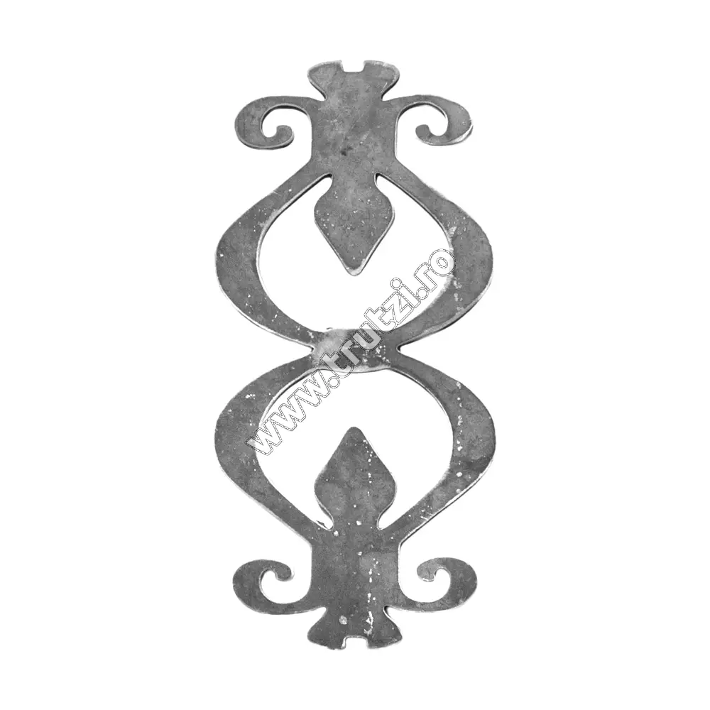 Imagine element decorativ decupat din tabla h 360mm, l 175mm, gr. 5mm