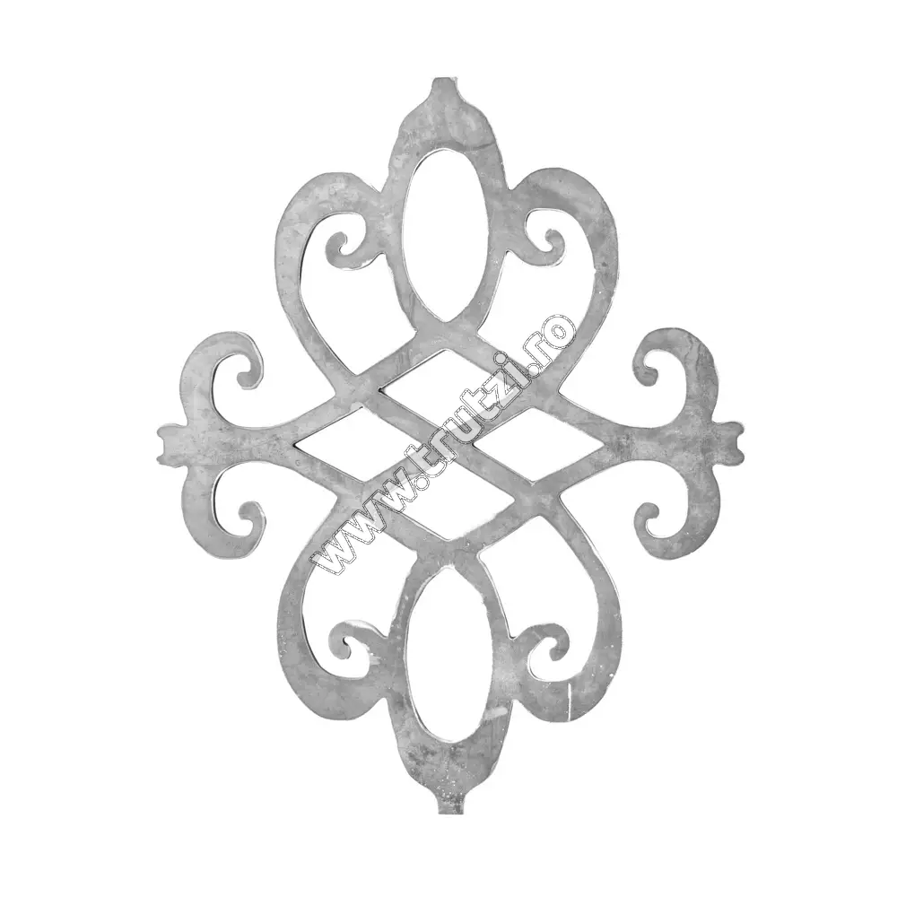 Imagine element decorativ decupat din tabla h 540mm, l 435mm, gr. 5mm