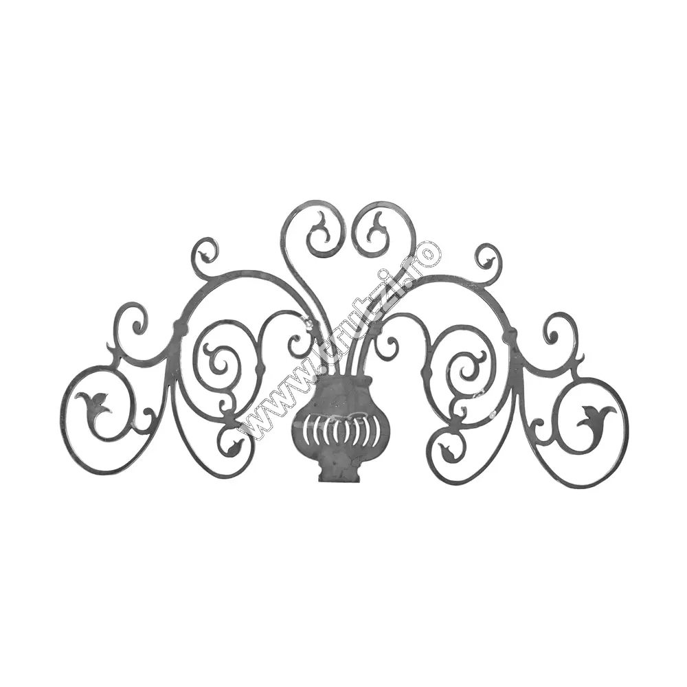 Imagine element decorativ decupat din tabla h 600mm, l 1200mm, gr. 5mm