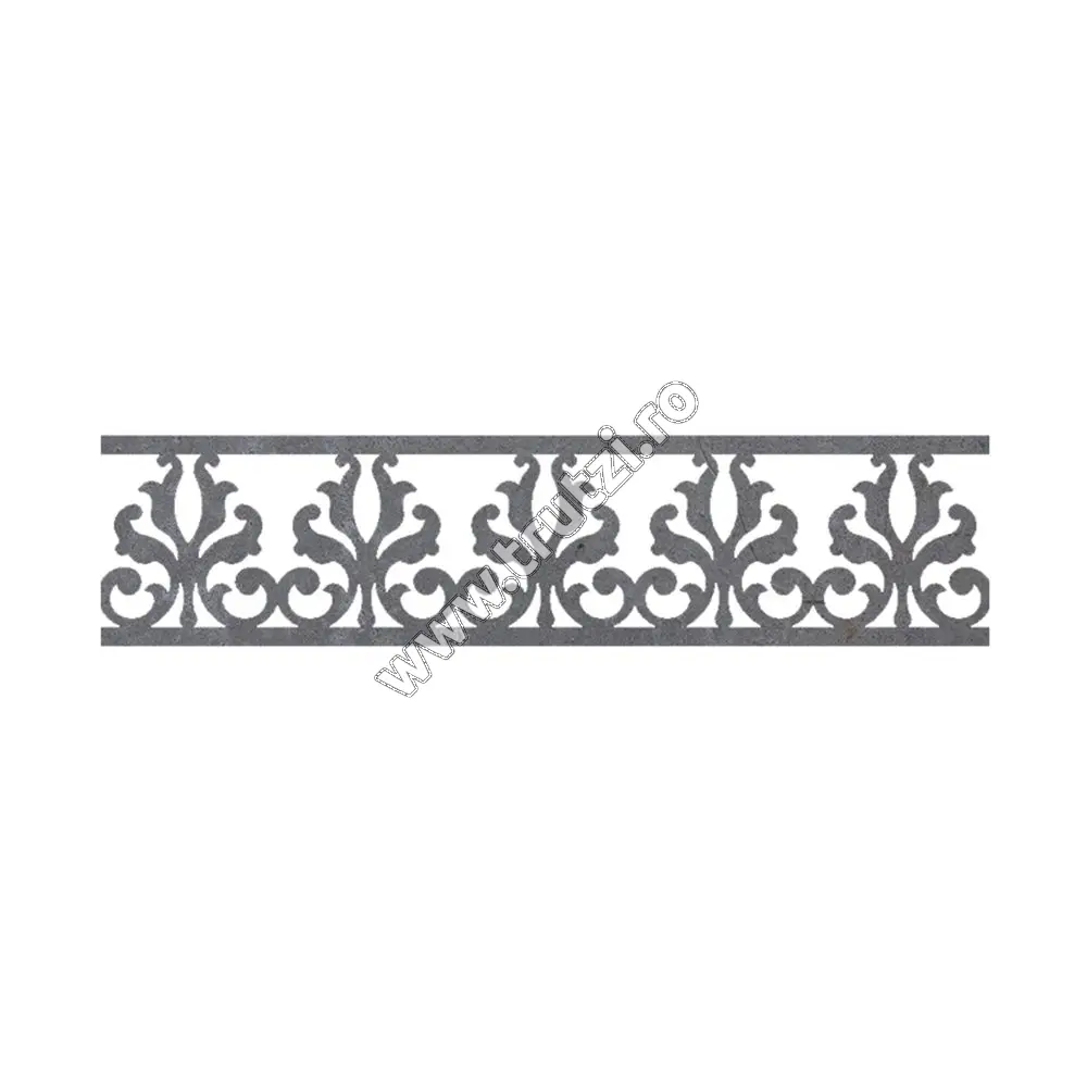 Imagine element decorativ din tabla ambutisata, h 100mm, l 1000mm, gr. 3.0 mm