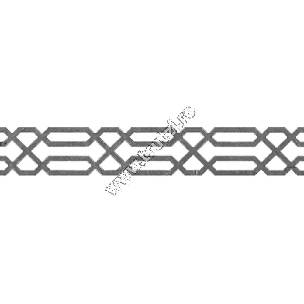 Imagine element decorativ din tabla ambutisata, h 100mm, l 1000mm, gr. 3.0 mm