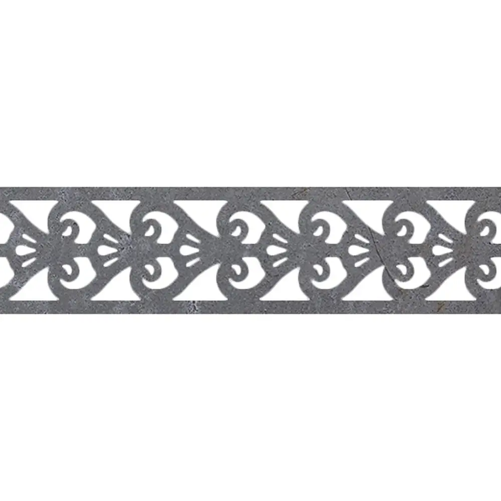 Imagine element decorativ din tabla ambutisata, h 100mm, l 1000mm, gr. 3.0 mm 54217