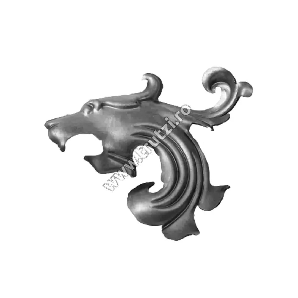 Imagine element decorativ din tabla ambutisata h 180mm, l 170mm, gr. 2mm