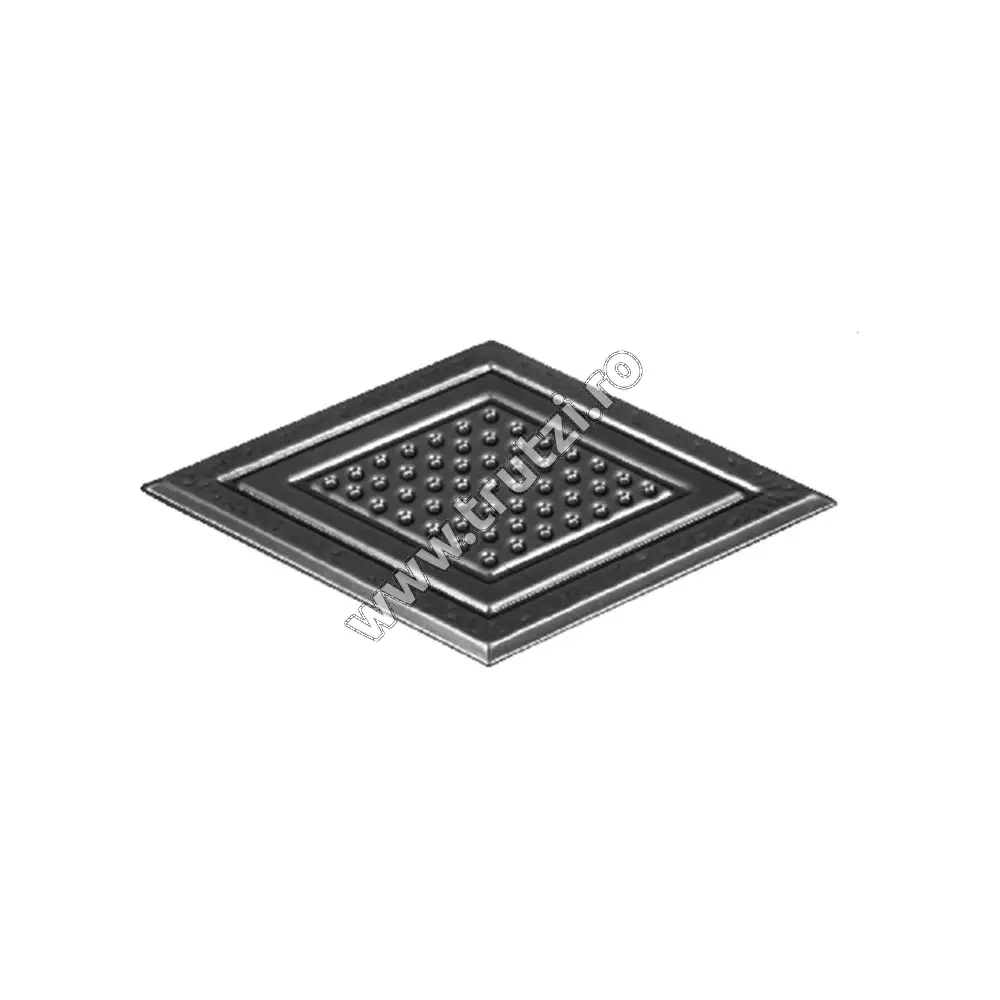 Imagine element decorativ din tabla ambutisata h 210mm, l 380mm, gr. 1mm